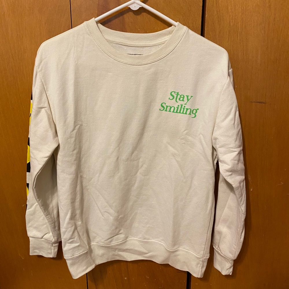 Cream Crew Neck